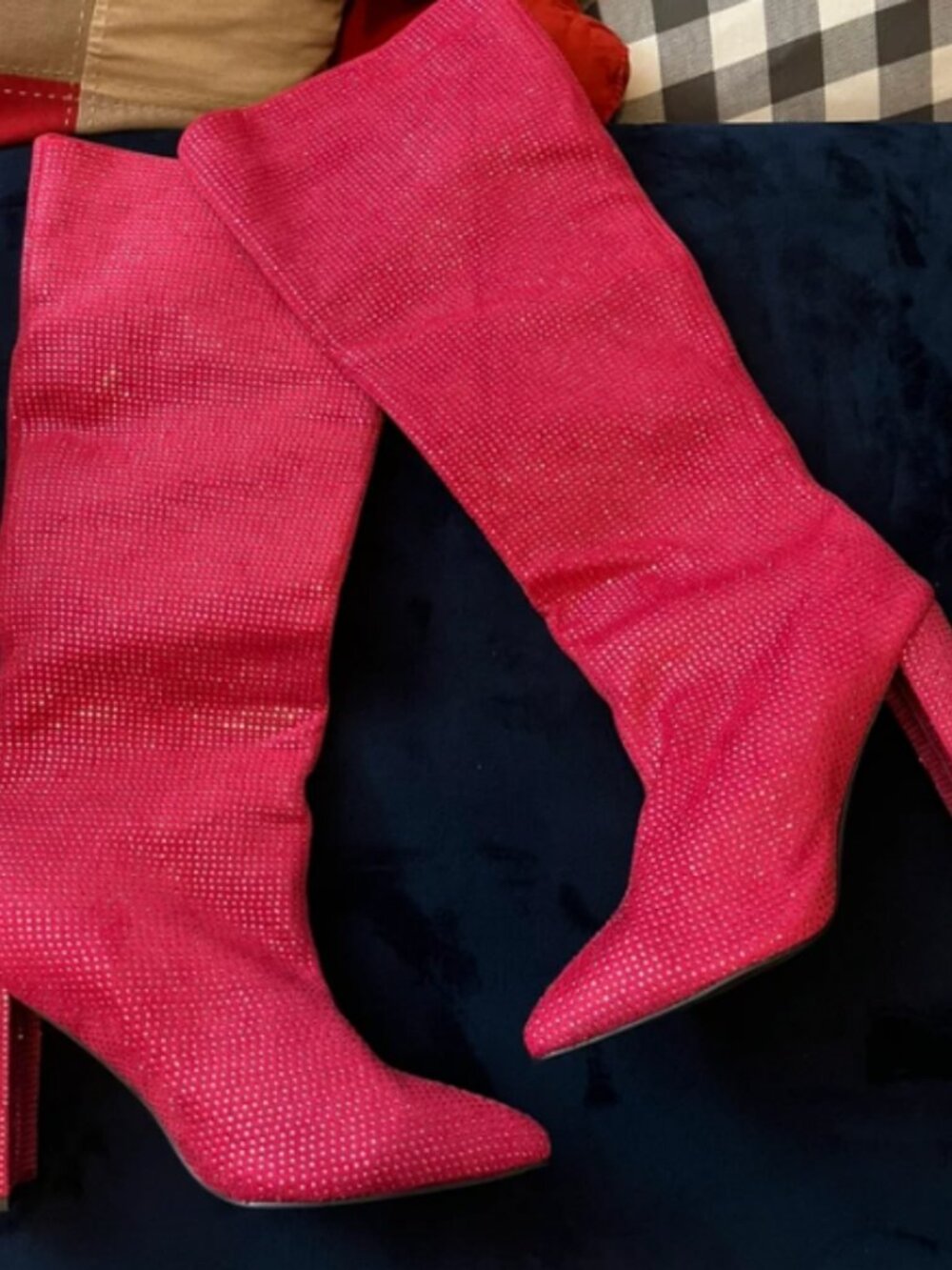 Women’s Pink Sparkle Boots